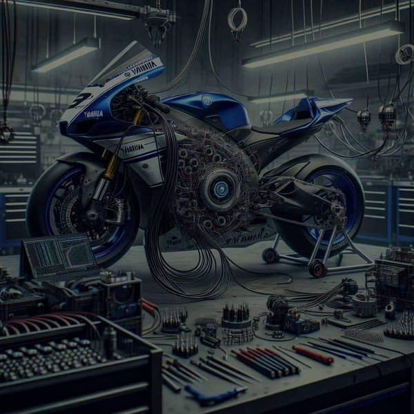 Comment intégrer un système de télémétrie avancé sur une Yamaha YZF-R1M pour l'analyse de performance ?