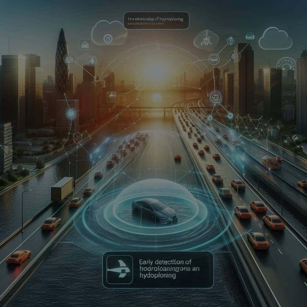 Quelle technologie est préconisée pour la détection précoce de l'aquaplaning sur autoroute?